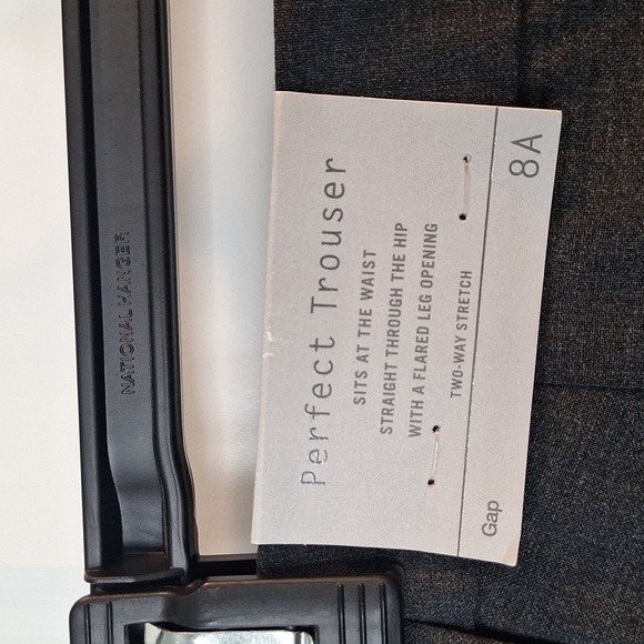 Gap NWT Size 8A (average) Grey Women's Perfect Trouser - Picture 2 of 7